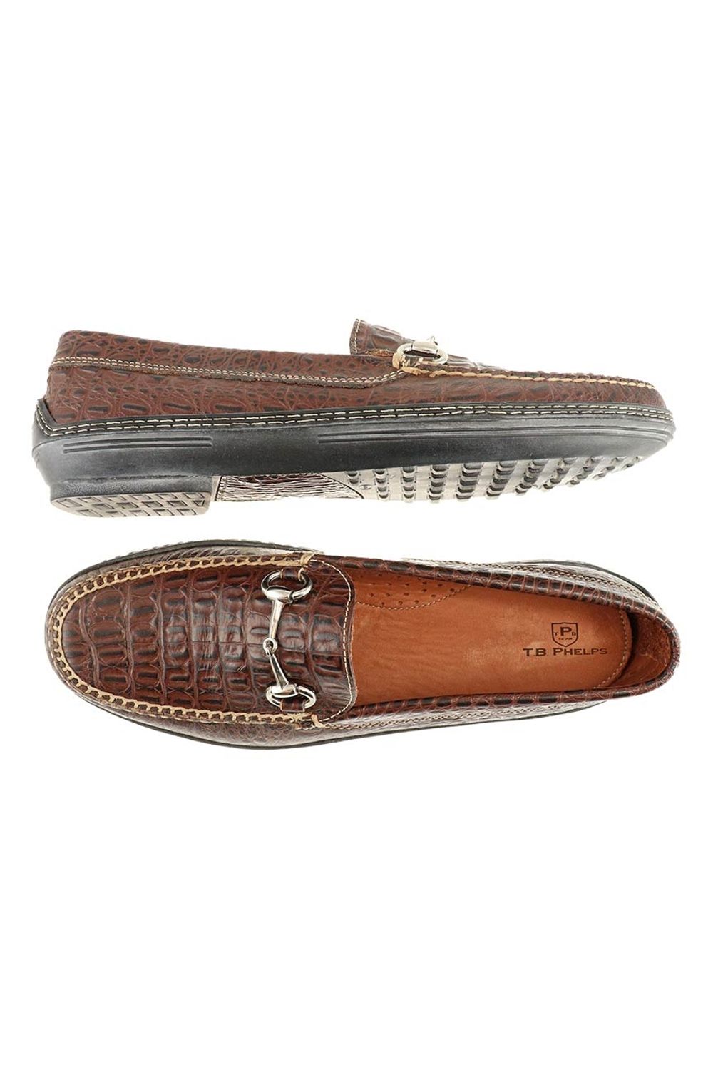 Traditions Hornback Croco Embossed Leather Bit Driver in 