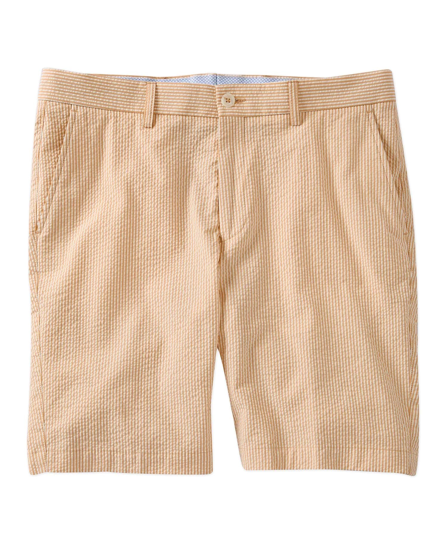 Seersucker Shorts in Choice of Colors (College Modern Fit - 8" Inseam) by Ballin