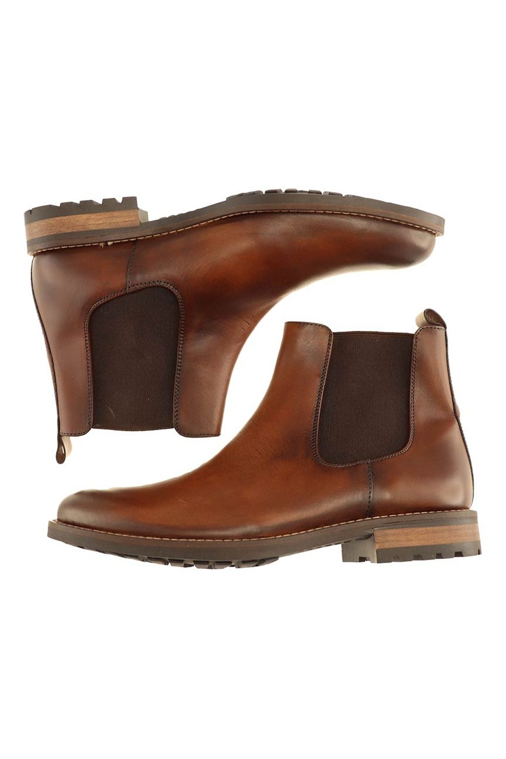 Santa Fe Chelsea Boot in Pecan by T.B. Phelps