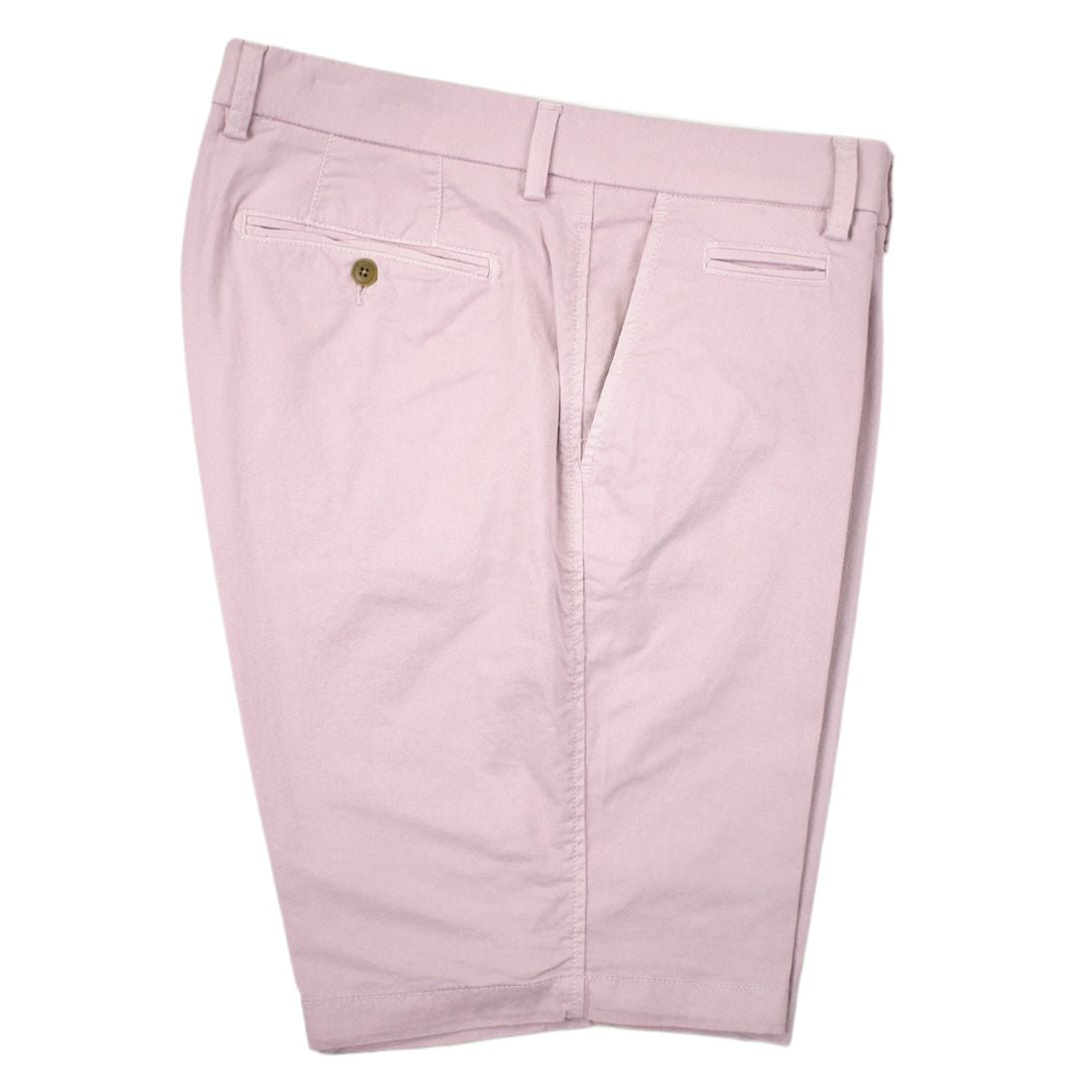 Broken Twill Stretch Cotton Shorts in Thistle by Ballin