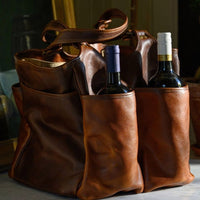 Belle Picnic Tote in Titan Milled Honey by Moore & Giles
