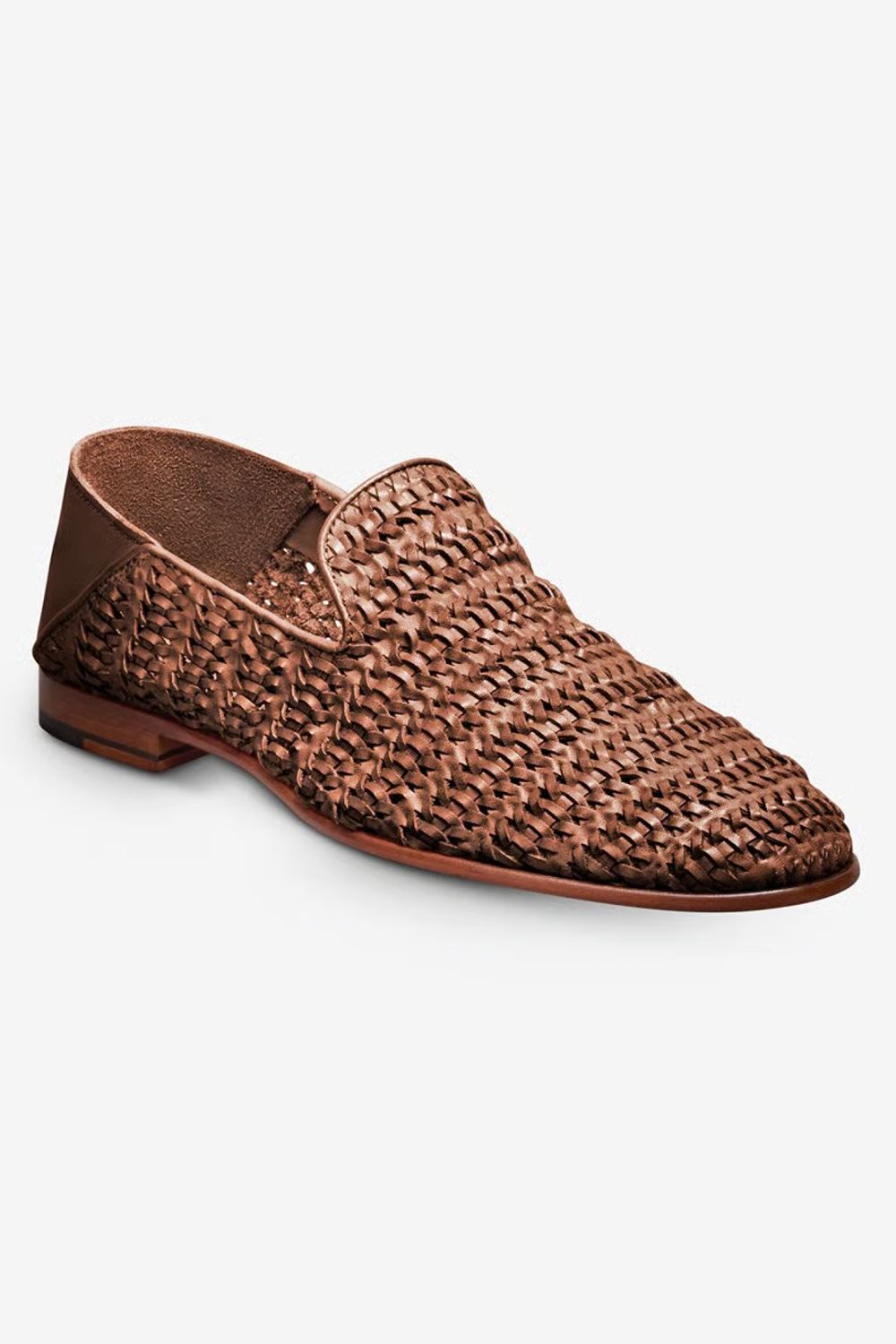 Portofino Slip-on Loafer in Chili Woven Leather by Allen Edmonds