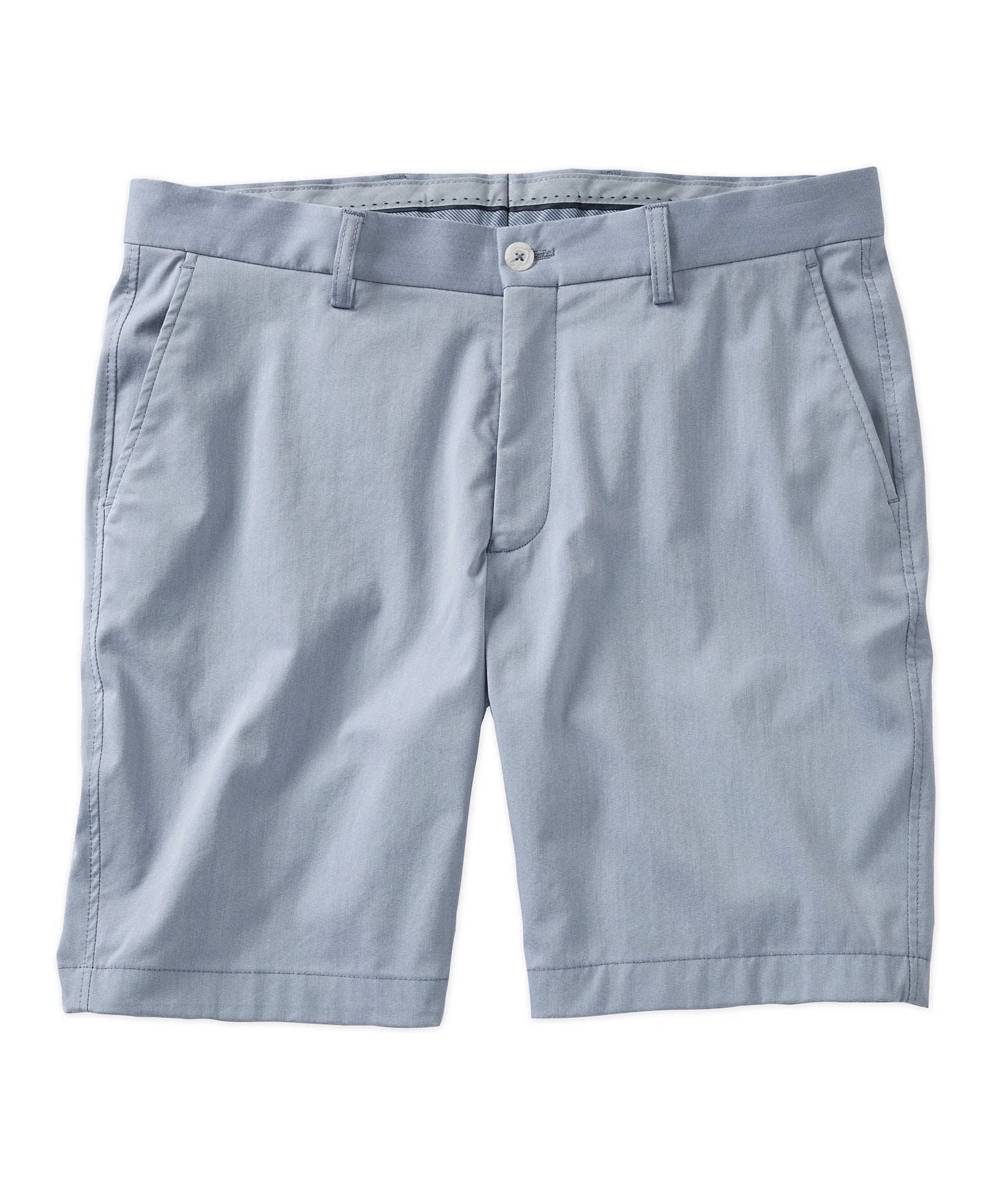Micro Pinstripe Total Performance Cotton Ceramica Tech Shorts in Choice of Colors (Drummond Traditional Fit) by Ballin