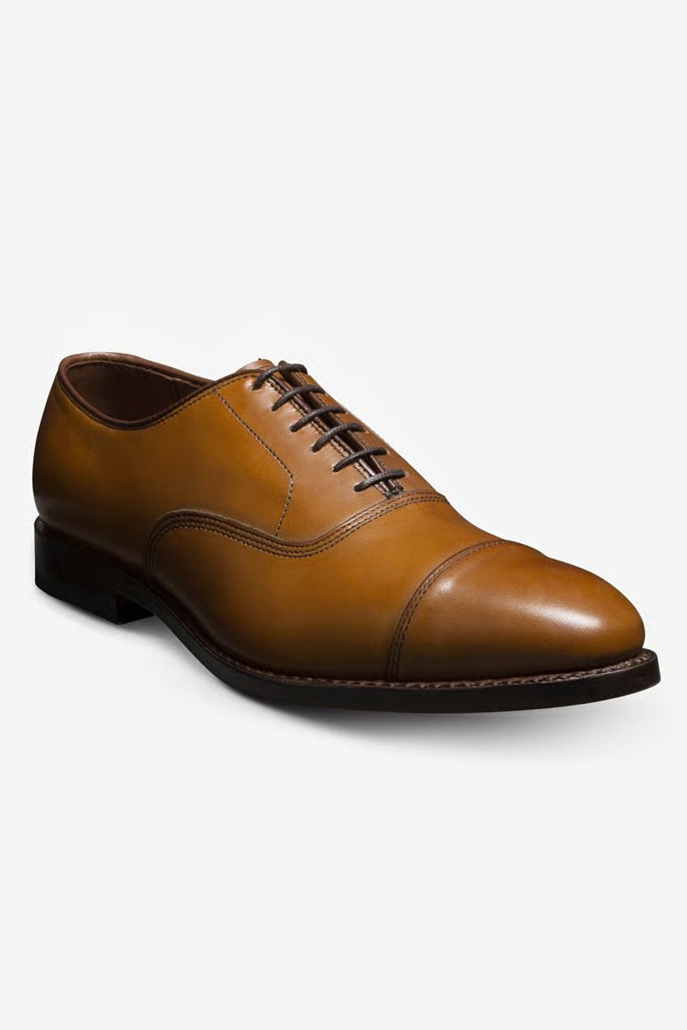 Park Avenue Cap-Toe Oxford Dress Shoe in Walnut Leather by Allen Edmonds