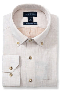The Chambray Shirt in Birch by Scott Barber