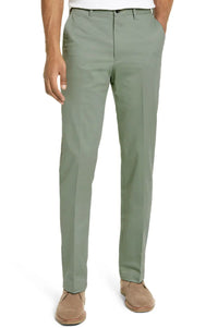 Southern Vintage Stretch Twill Chino in Sage (Hampton Plain Front) by Vintage1946