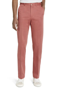 Southern Vintage Stretch Twill Chino in Charleston Brick (Hampton Plain Front) by Vintage1946