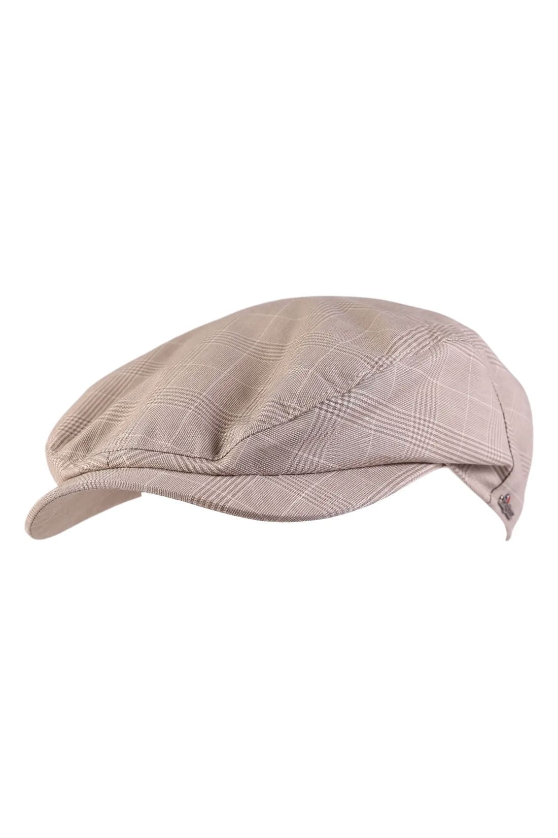 Ivy Classic Cap in Cotton Glenplaid (Choice of Colors) by Wigens