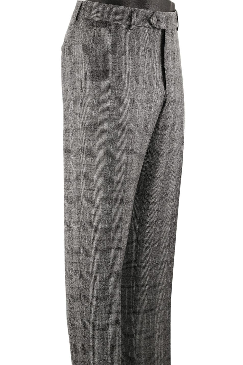 Saxony Tonal Check Super 110s Wool Trouser in Choice of Colors (Soho Modern Fit) by Ballin