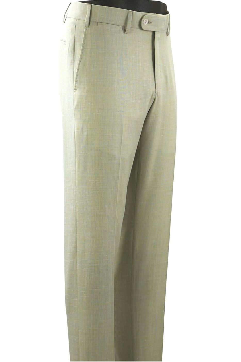 Wool, Silk and Linen Blend 'Botto Giuseppe' Lana Seta Trilogy Italian Luxury Trouser (Houston Modern Fit - Choice of Colors) by 6 East by Ballin