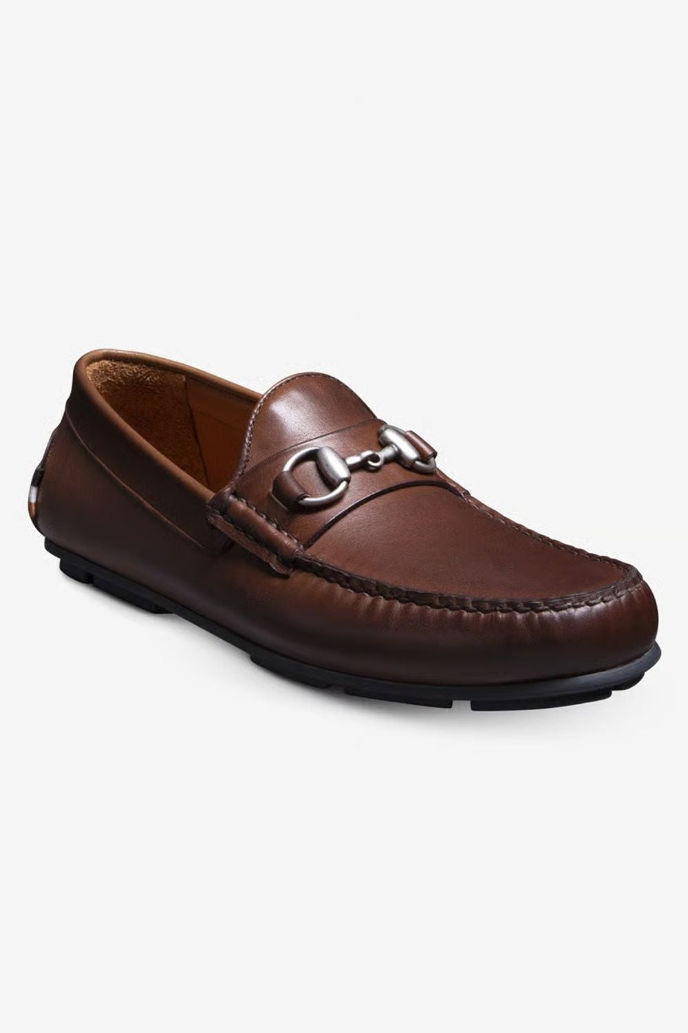 Sebastian Bit Driving Loafer in Mahogany Leather by Allen Edmonds