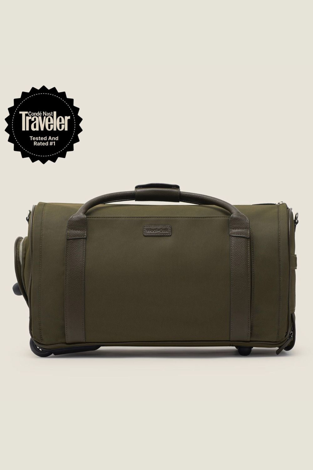 Nova - The Original Garment Roller Duffle in Olive High Ballistic Nylon by Wool & Oak
