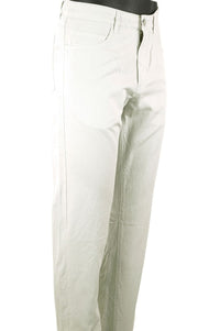 Cotton and Linen 5-Pocket Italian Luxury Stretch Chino (Mott Modern Fit - Choice of Colors) by 6 East by Ballin
