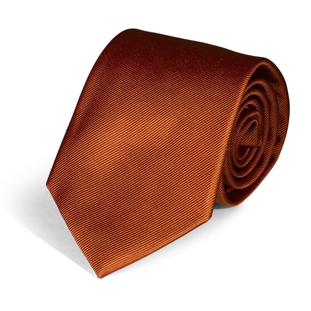 Classic Silk Faille Necktie in Choice of 32 Colors by House of Amanda Christensen