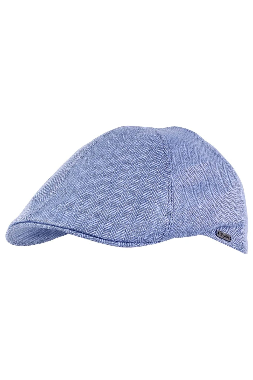 Pub Cap in Classic Linen Herringbone (Choice of Colors) by Wigens