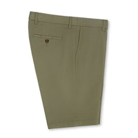 Microsanded Stretch Twill Shorts in Sage by Scott Barber