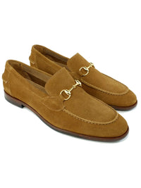 Miami Suede Bit Loafer in Bourbon by Alan Payne Footwear