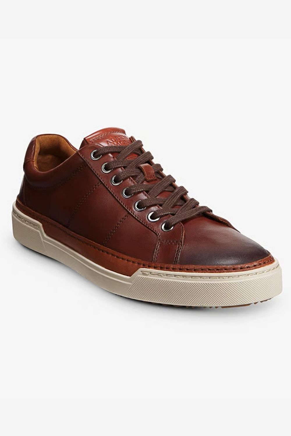Porter City Derby Lace-Up Sneaker in Chili Leather by Allen Edmonds