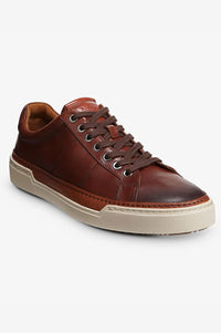 Porter City Derby Lace-Up Sneaker in Chili Leather by Allen Edmonds