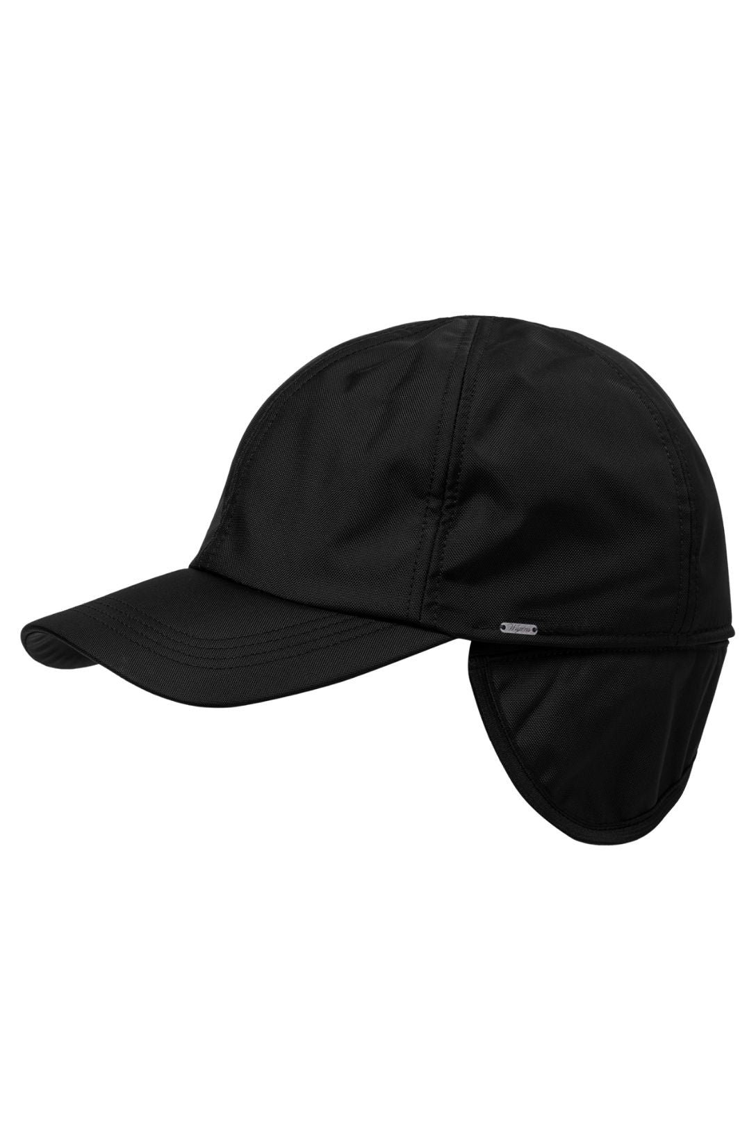 Wind Stopper Baseball Classic Cap with Earflaps and Pile Lining in Sport Twill (Choice of Colors) by Wigens