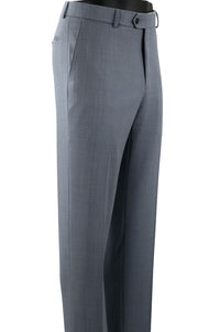'High Twist Traveller' Performance Wool Blend Comfort-EZE Trouser in Choice of Colors (Dunhill Traditional Fit) by Ballin