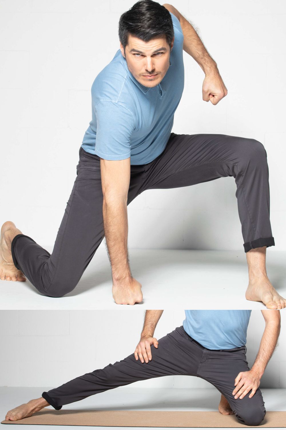 Xtreme Comfort Sateen 5-Pocket Pants in Choice of Colors (Crescent Modern Fit) by Ballin