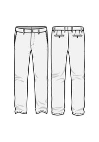 Délavé Linen Herringbone Pants in Choice of Colors (Atwater Modern Fit) by Ballin
