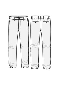 Délavé Linen Herringbone Pants in Choice of Colors (Atwater Modern Fit) by Ballin