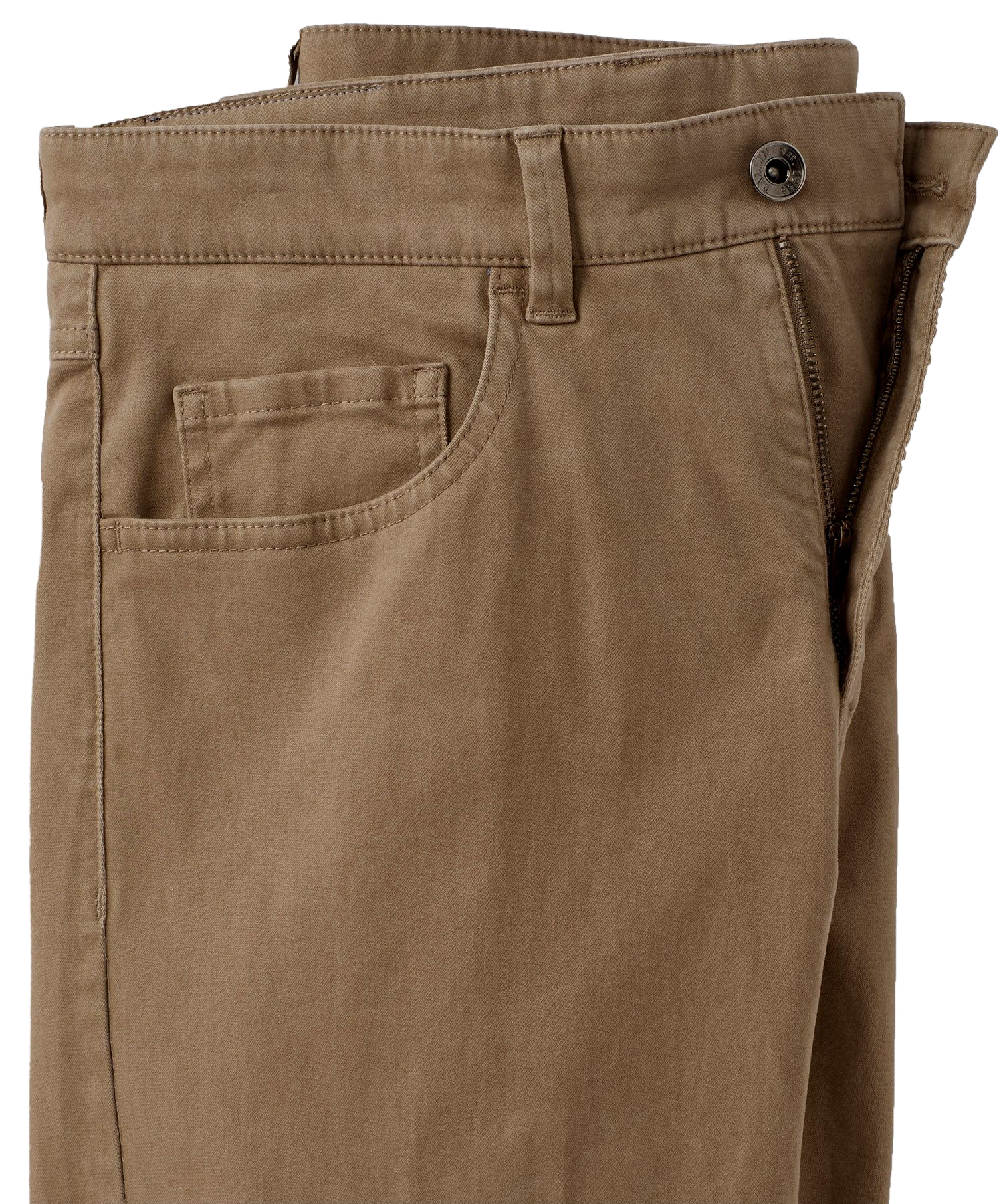 Cashmere Touch Pima Cotton Sateen Stretch 5-Pocket Pants in Choice of Colors (Crescent Modern Fit) by Ballin