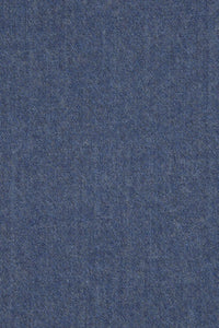Cashmere and Wool Italian Flannel Comfort-EZE Trouser in Blue Mix (Flat Front Models) by Ballin