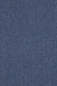Cashmere and Wool Italian Flannel Comfort-EZE Trouser in Blue Mix (Flat Front Models) by Ballin