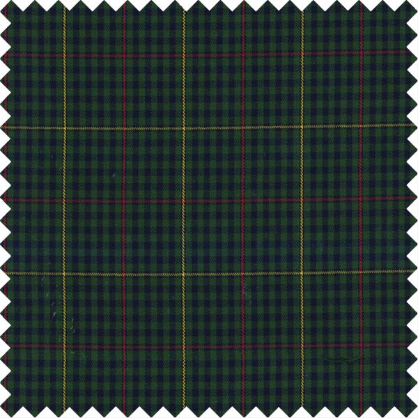 'Ramsey' and 'Travis' Tartan Poplin Full Make Cotton Boxer Shorts (4 Pack) (Average Sizing) by Batton