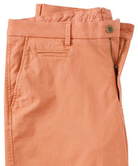 Broken Twill Stretch Cotton Shorts in Sunset (Drummond Traditional Fit) by Ballin