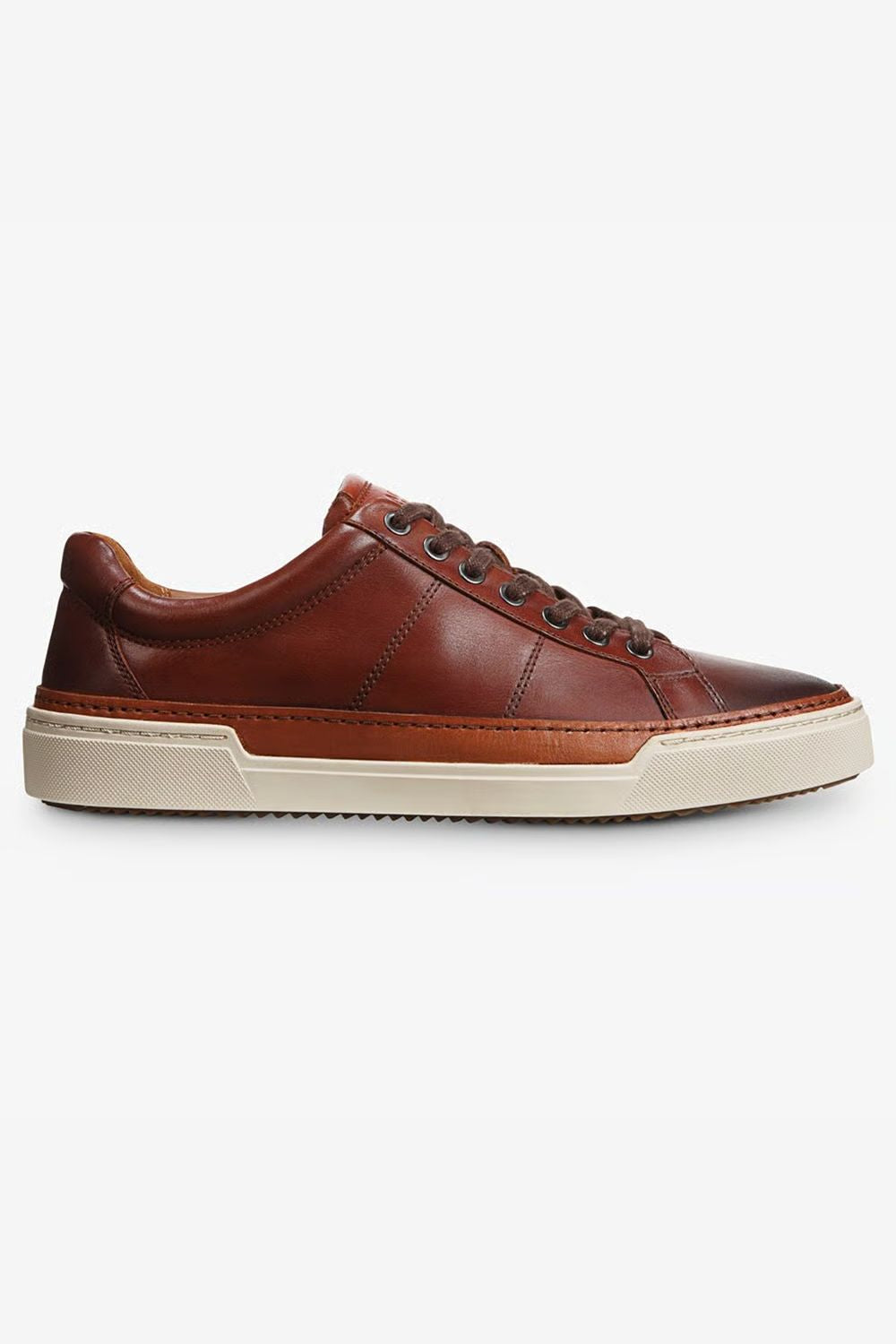 Porter City Derby Lace-Up Sneaker in Chili Leather by Allen Edmonds