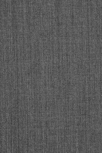 Super 110s Prunelle Wool Flat Front Trouser in Medium Grey (Park Traditional Fit) by 6 East by Ballin