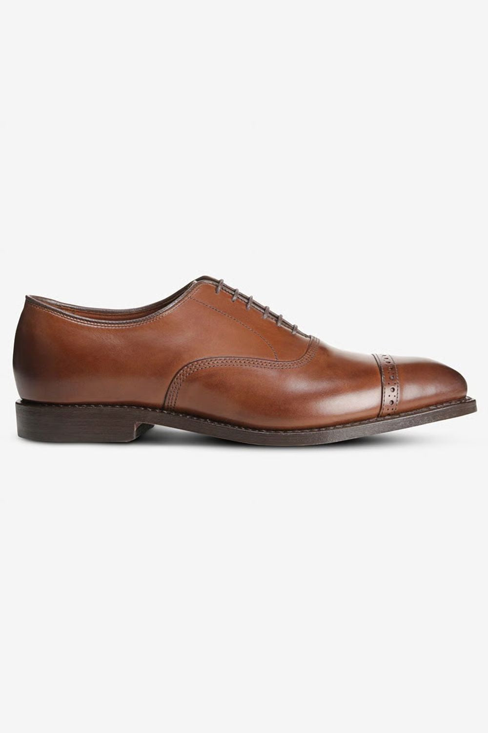 Fifth Avenue Cap-Toe Oxford Dress Shoe in Coffee Brown Leather by Allen Edmonds