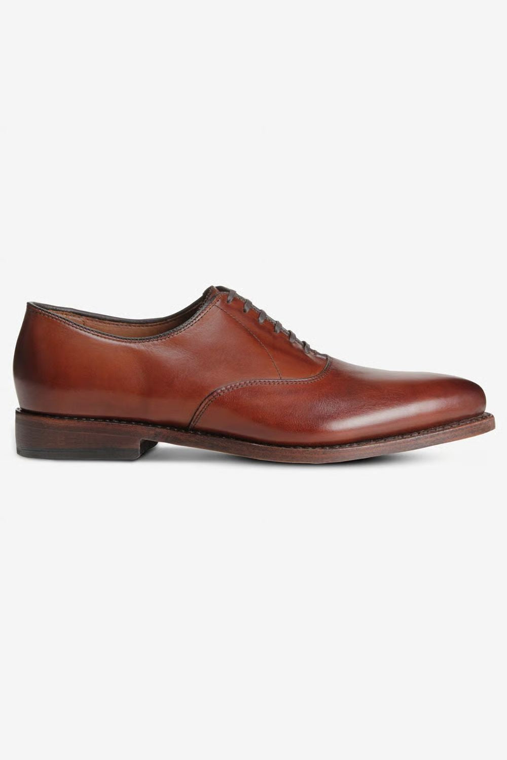 Carlyle Plain-Toe Oxford Dress Shoe in Chili Leather by Allen Edmonds