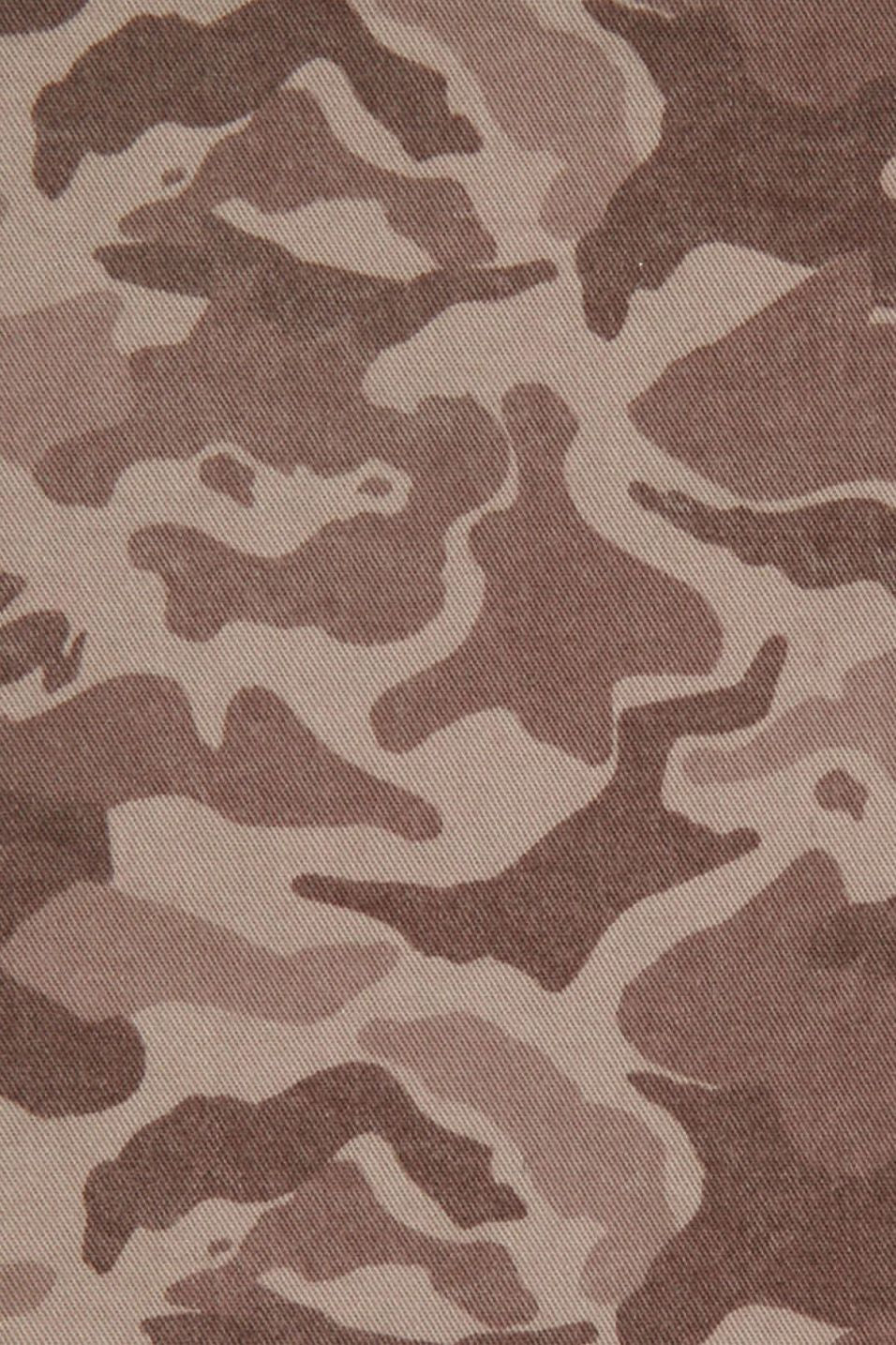Camo Print Lightweight Superfine Stretch Twill Shorts in Choice of Colors (Drummond Traditional Fit) by Ballin