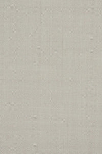 Super 130s Italian Solaro Herringbone Wool Flat Front Trouser in Stone Grey (Houston Modern Fit) by 6 East by Ballin
