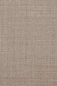 Super 110s Vitale Barberis Canonico Italian Luxury 4 Harness Wool Serge Flat Front Trouser in Tan Mix (Choice of Fits) by 6 East by Ballin