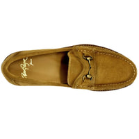 Wharton II Suede Bit Loafer in Mushroom by Alan Payne Footwear