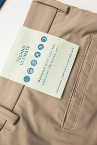 Techno Ultimate Performance 5-Pocket Pant in Stone, Size 34 (Crescent Modern Fit) by Ballin