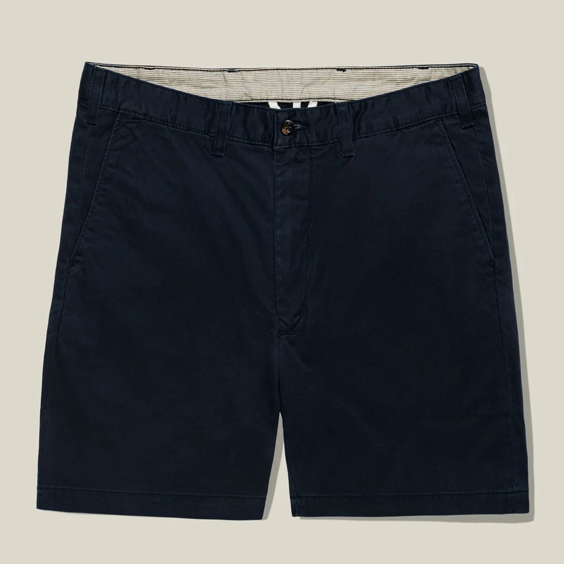 M3 Straight Fit Broken-In Chamois Twill Shorts in Navy by Bills Khakis
