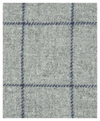 Super 110s Geelong Lambswool Italian Luxury Windowpane Check Wool Trouser (Choice of Colors and Fits) by 6 East by Ballin