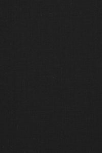 Super 110s Vitale Barberis Canonico Italian Luxury 4 Harness Wool Serge Flat Front Trouser in Black (Choice of Fits) by 6 East by Ballin