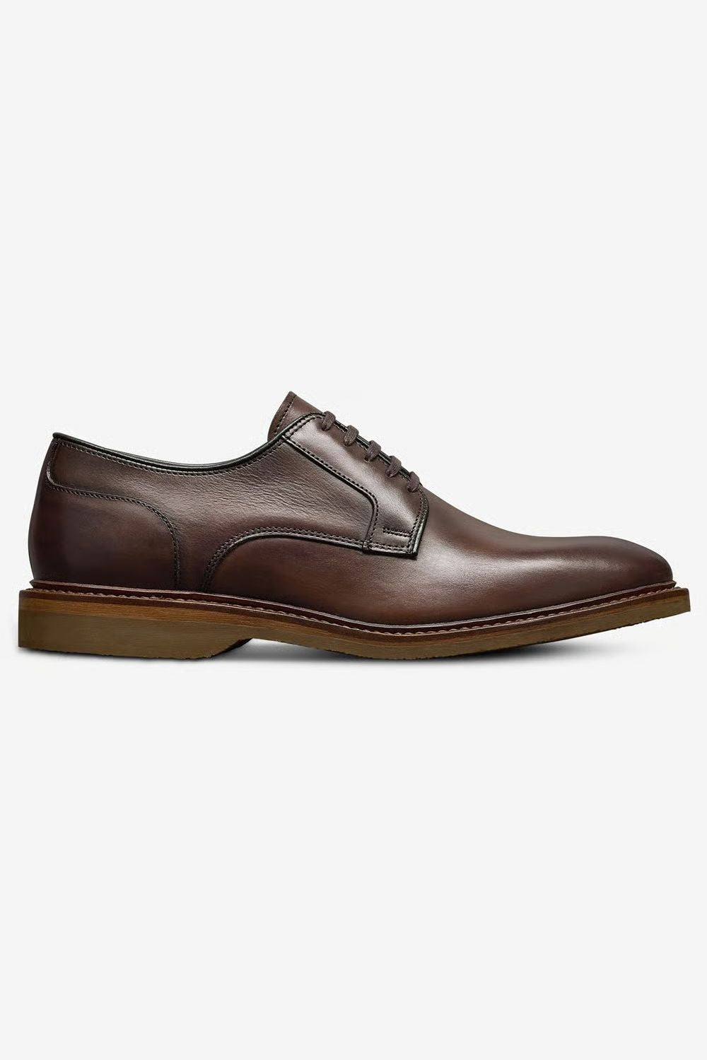 Walker Verse Plain-Toe Derby Dress Shoe in Dark Chili Leather by Allen Edmonds