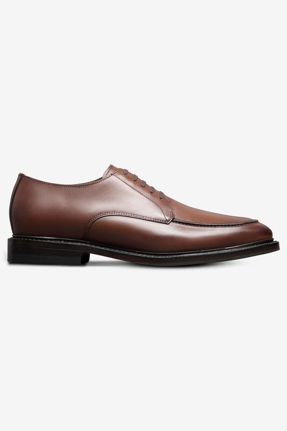Rivington Apron-Toe Derby Dress Shoe in Chili Leather by Allen Edmonds