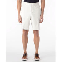 Pima Twill True Khaki Shorts in White by Ballin