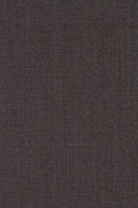 Super 130s Loro Piana Wool Gabardine Flat Front Trouser in Chestnut by 6 East by Ballin