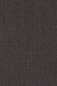 Super 130s Loro Piana Wool Gabardine Flat Front Trouser in Chestnut by 6 East by Ballin